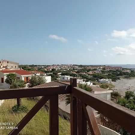 Cala Di Seta: Vista Mare, Sul Mare Appartement Calasetta